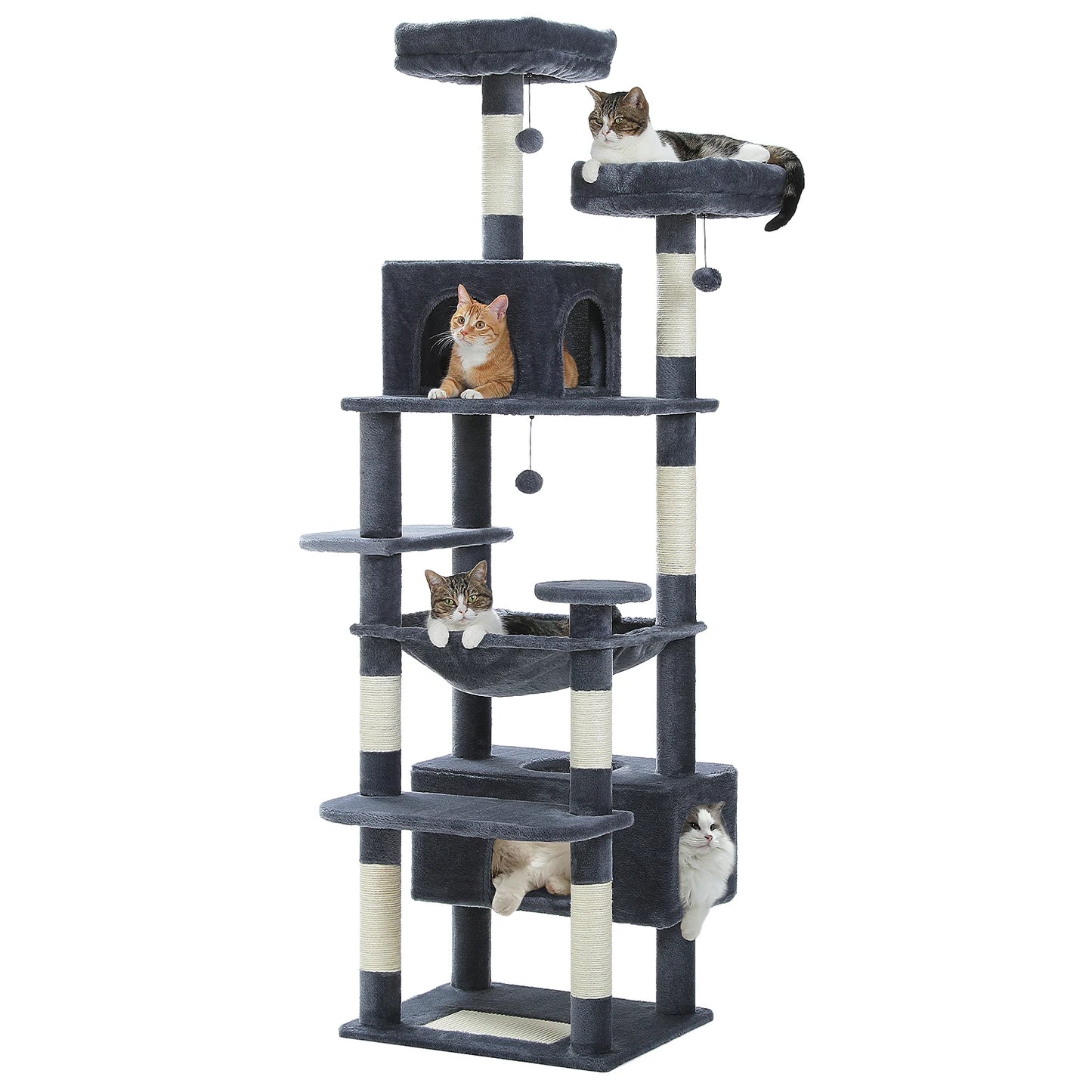 PAWZ Road Cat Tree Indoor Tower With Scratching Posts