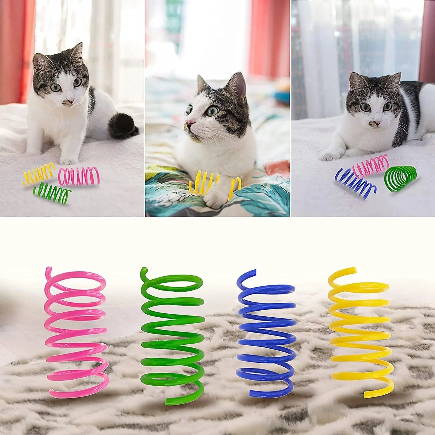 Zhejiang Indoor Spring Cat Toy Set For Interactive Play