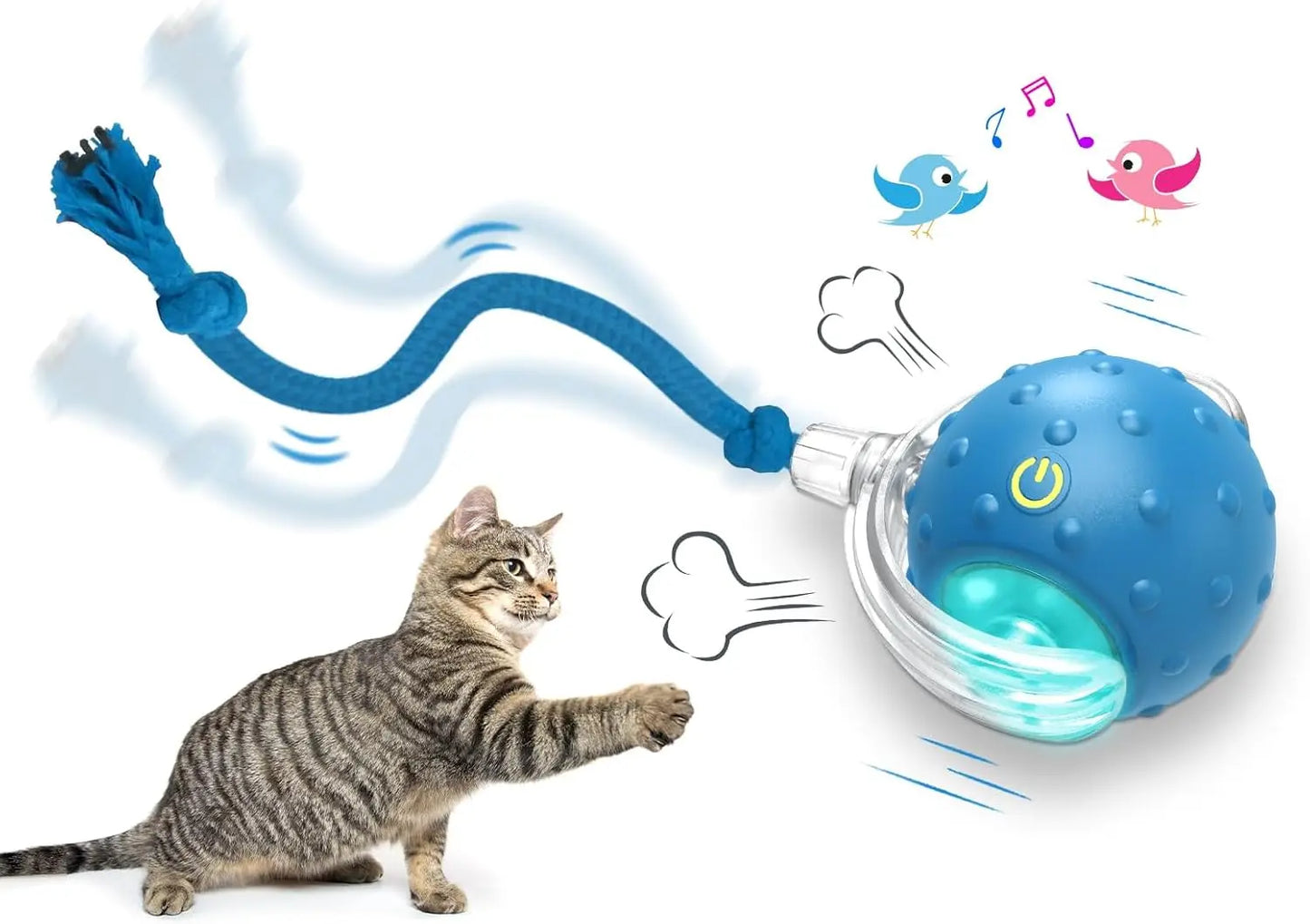 Zhejiang Interactive Cat Toy Ball For Indoor Cats Chirping