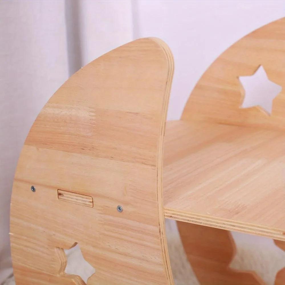 LUCK Premium Wooden Multi Level Cat Climber Space Capsule