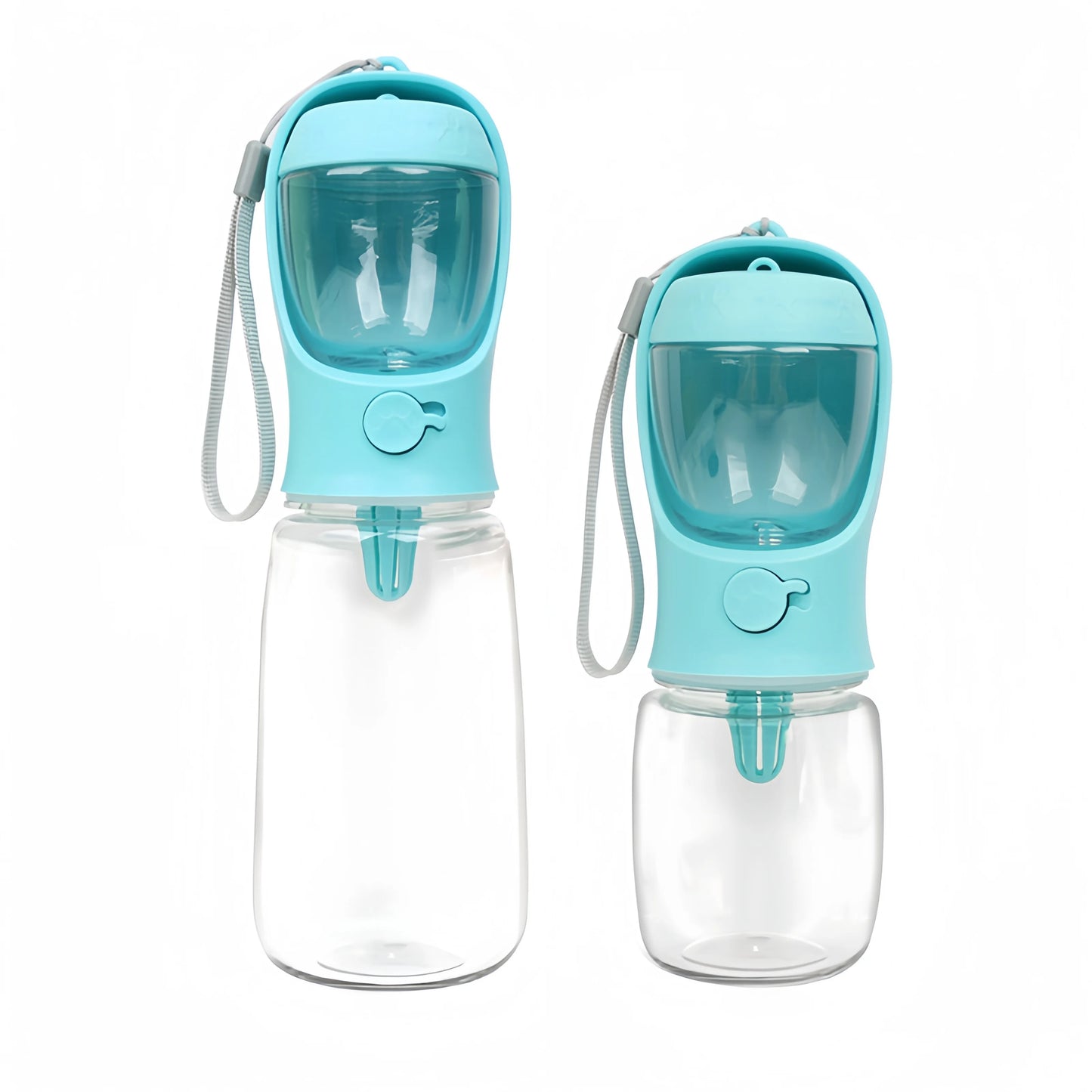 Portable Dog Cat Water Bottle With Food Storage For Travel
