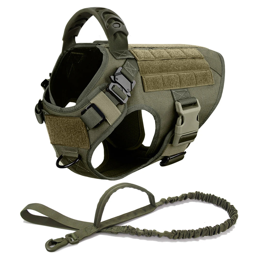 PETRAVELCN Large Dog Harness Vest And Leash Set For Training