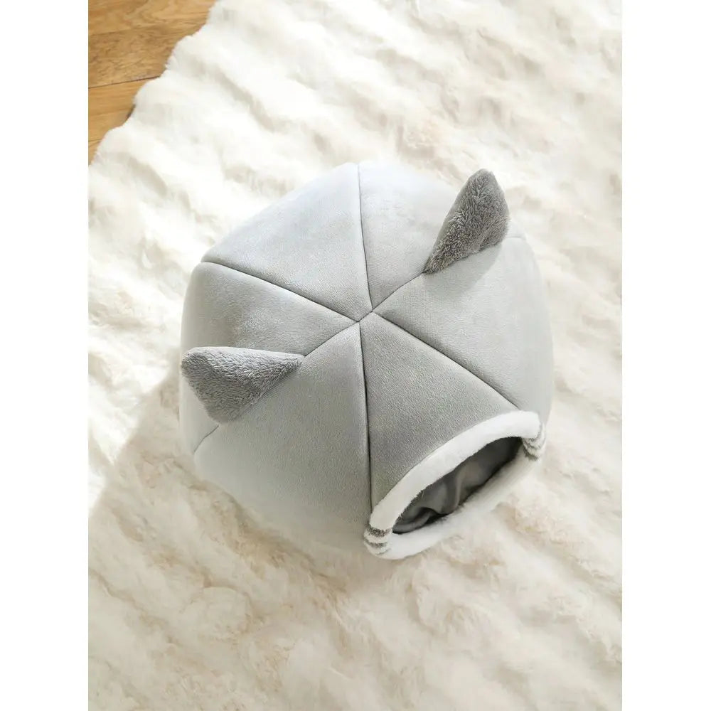 Washable Soft Cat Bed for Indoor Cats and Small Pets