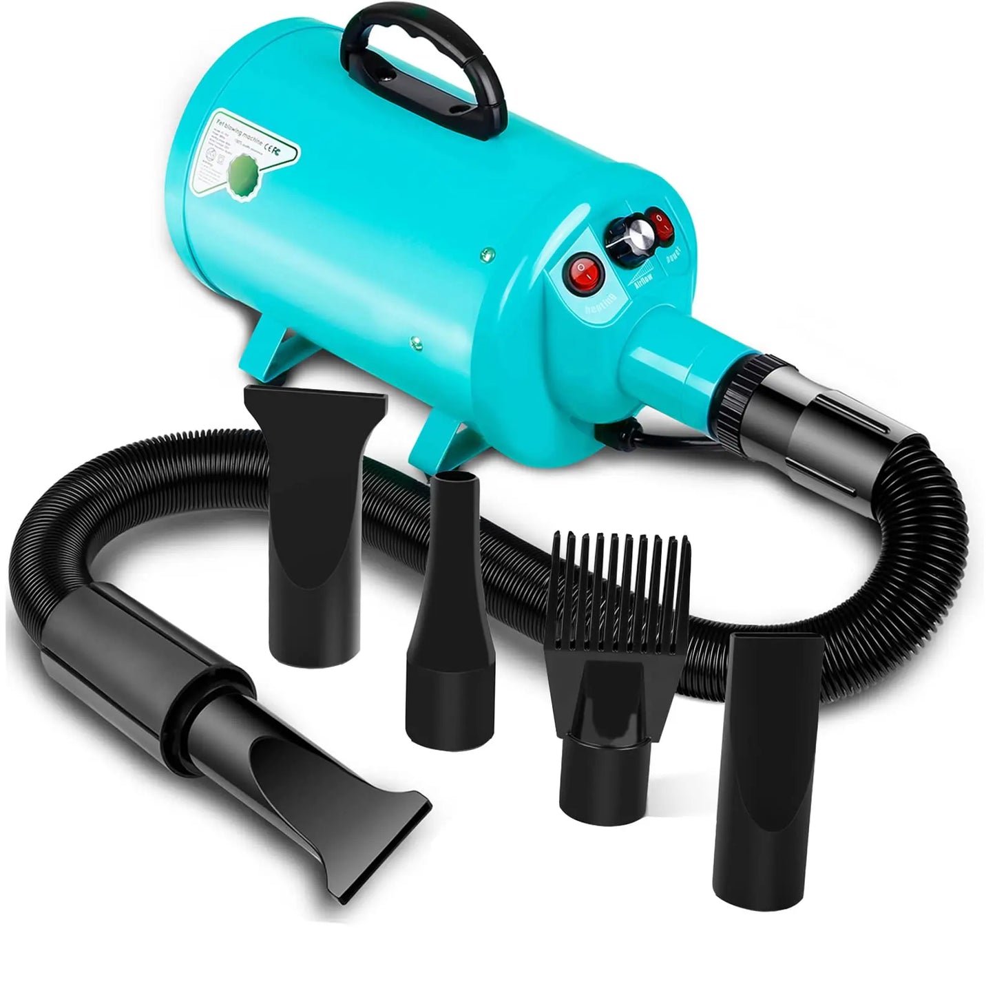 Dog Hair Dryer 2800W Pet Grooming Blower For Large Dogs