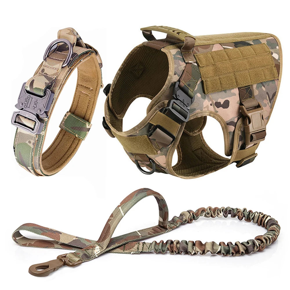 PETRAVELCN Large Dog Harness Vest And Leash Set For Training