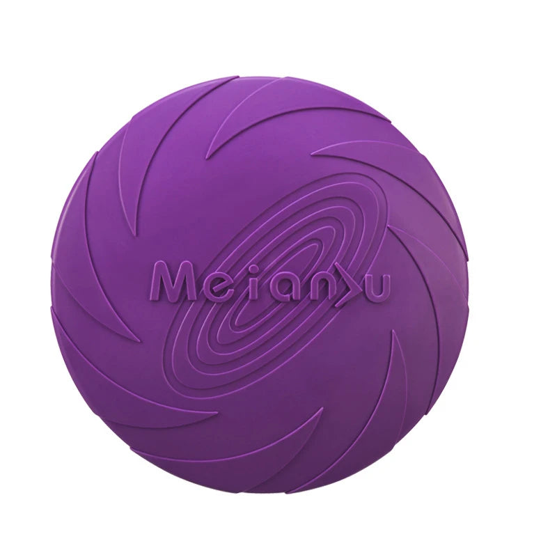 Dog Flying Disc Toy For Outdoor Play Chew Interactive Training