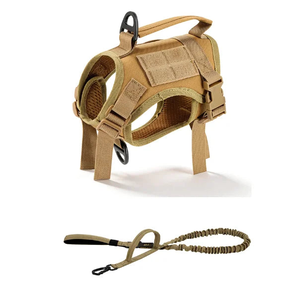 PETRAVEL Tactical Cat Harness Vest And Leash Set Escape Proof