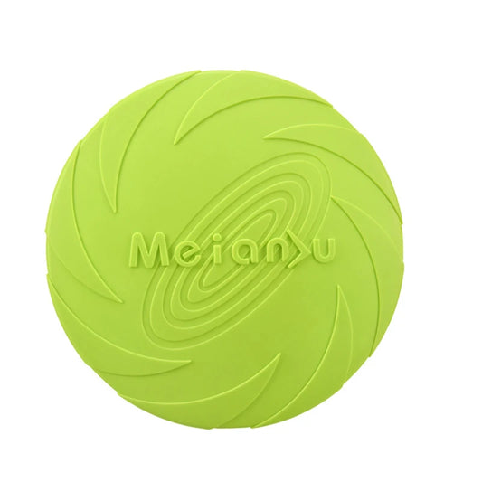 Dog Flying Disc Toy For Outdoor Play Chew Interactive Training