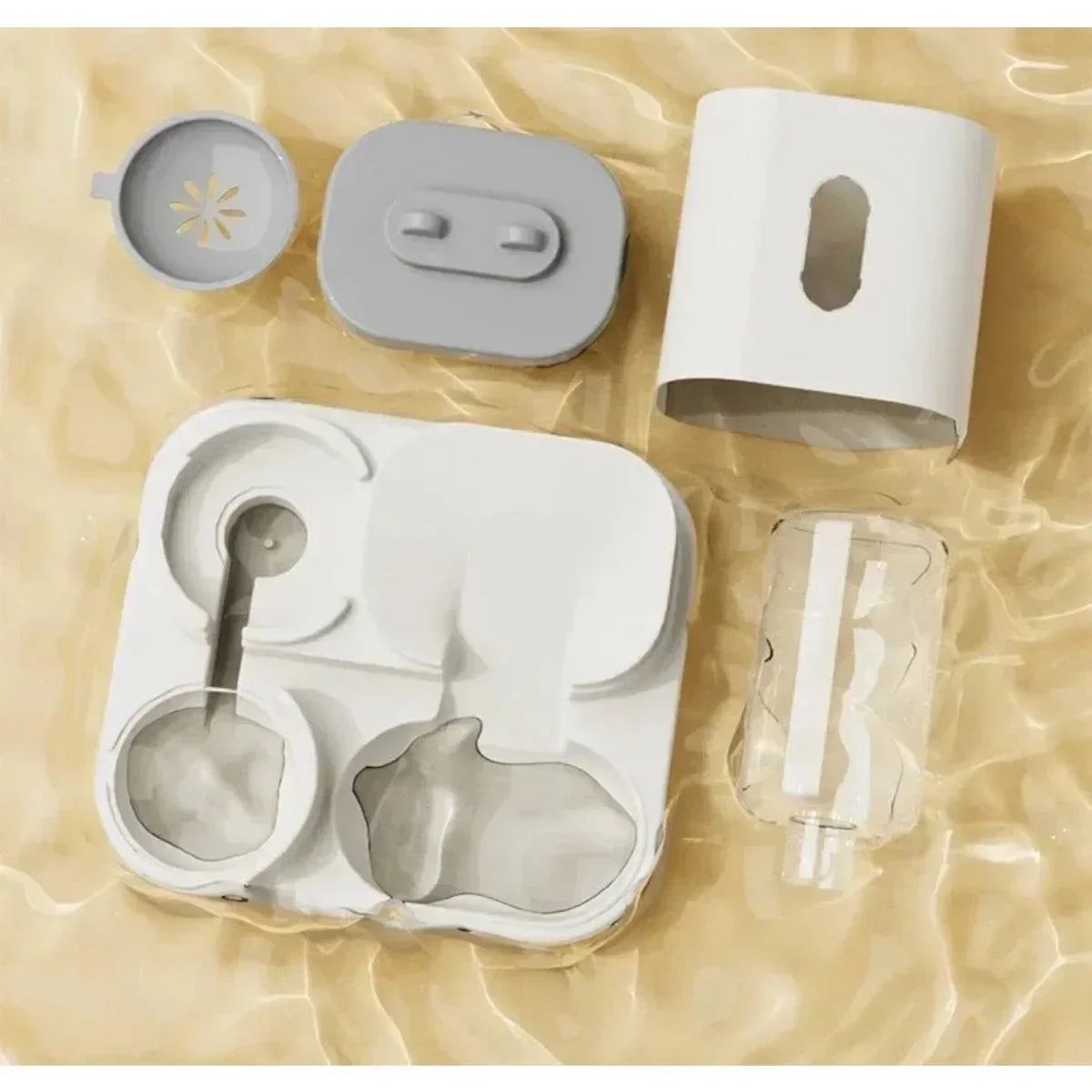 Automatic Pet Feeder and Water Fountain for Dogs and Cats