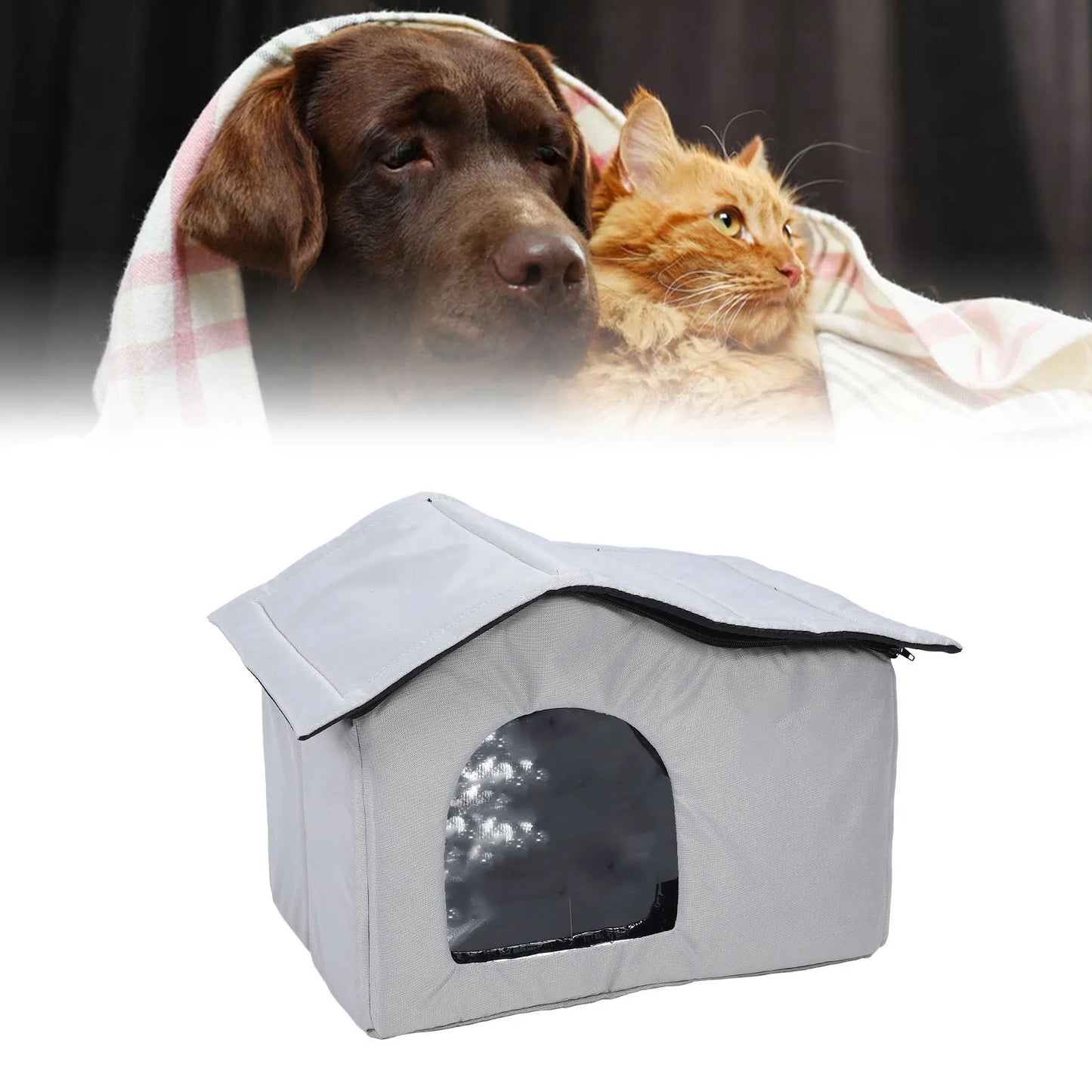 Hignconcerned Cat Cooling House Long Lasting Oxford Cloth