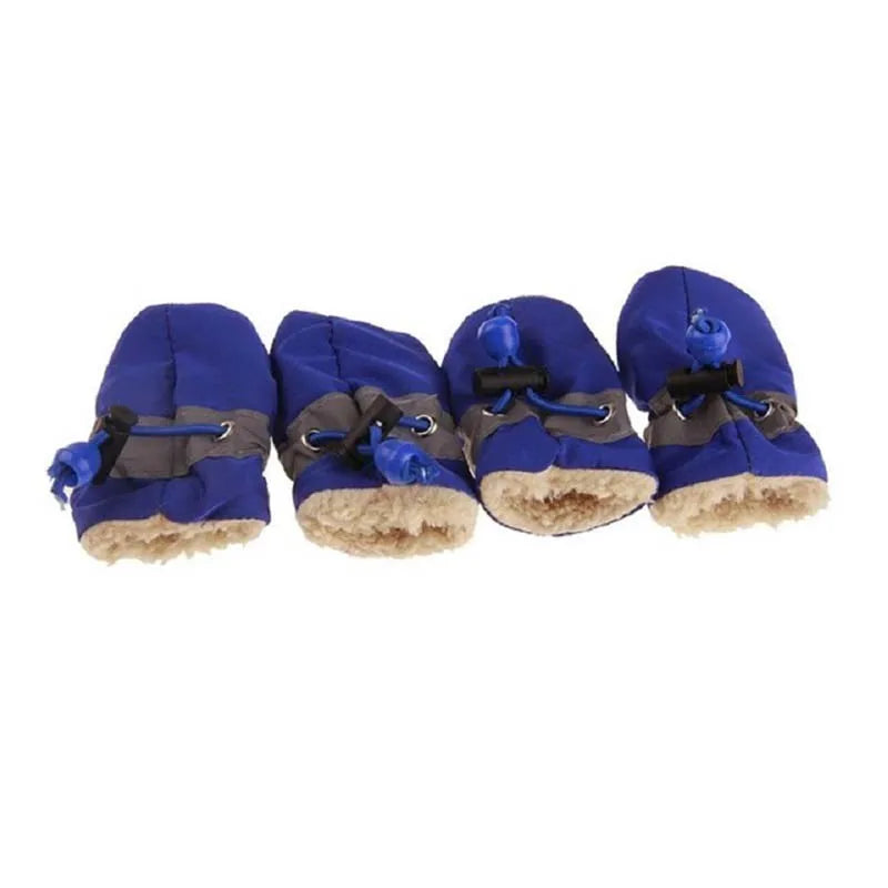 Puppy Non Slip Wool Winter Dog Shoes Waterproof Protectors