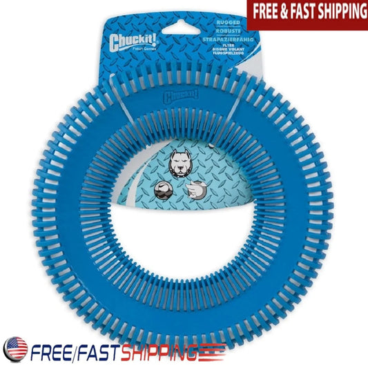 DUTRIEUX Durable Rubber Flying Disc Dog Toy For Fetch