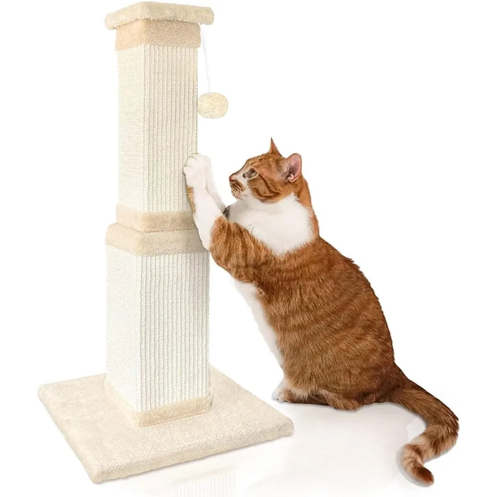 AGYM Cat Scratching Post For Large And Indoor Cats Durable