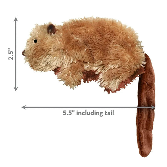 Squeaky Beaver Dog Toy With Engaging Interactive Playtime Fun
