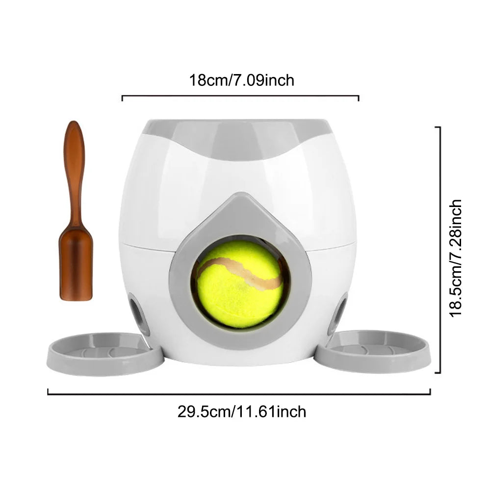 VKTECH Automatic Dog Ball Launcher Interactive Thrower For Dogs