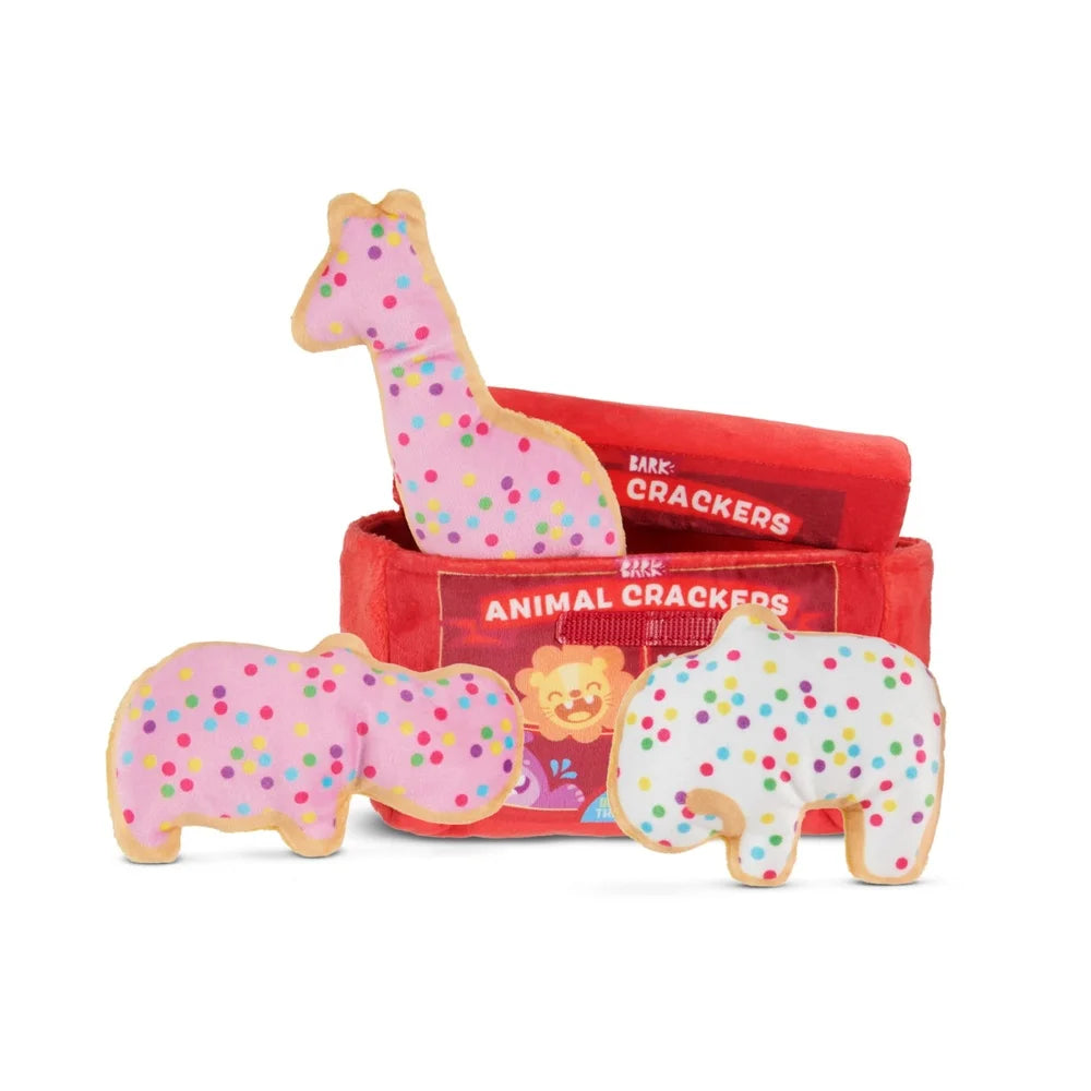 XMSJ Multicolor Plush Dog Toy with Squeakers and Crinkle