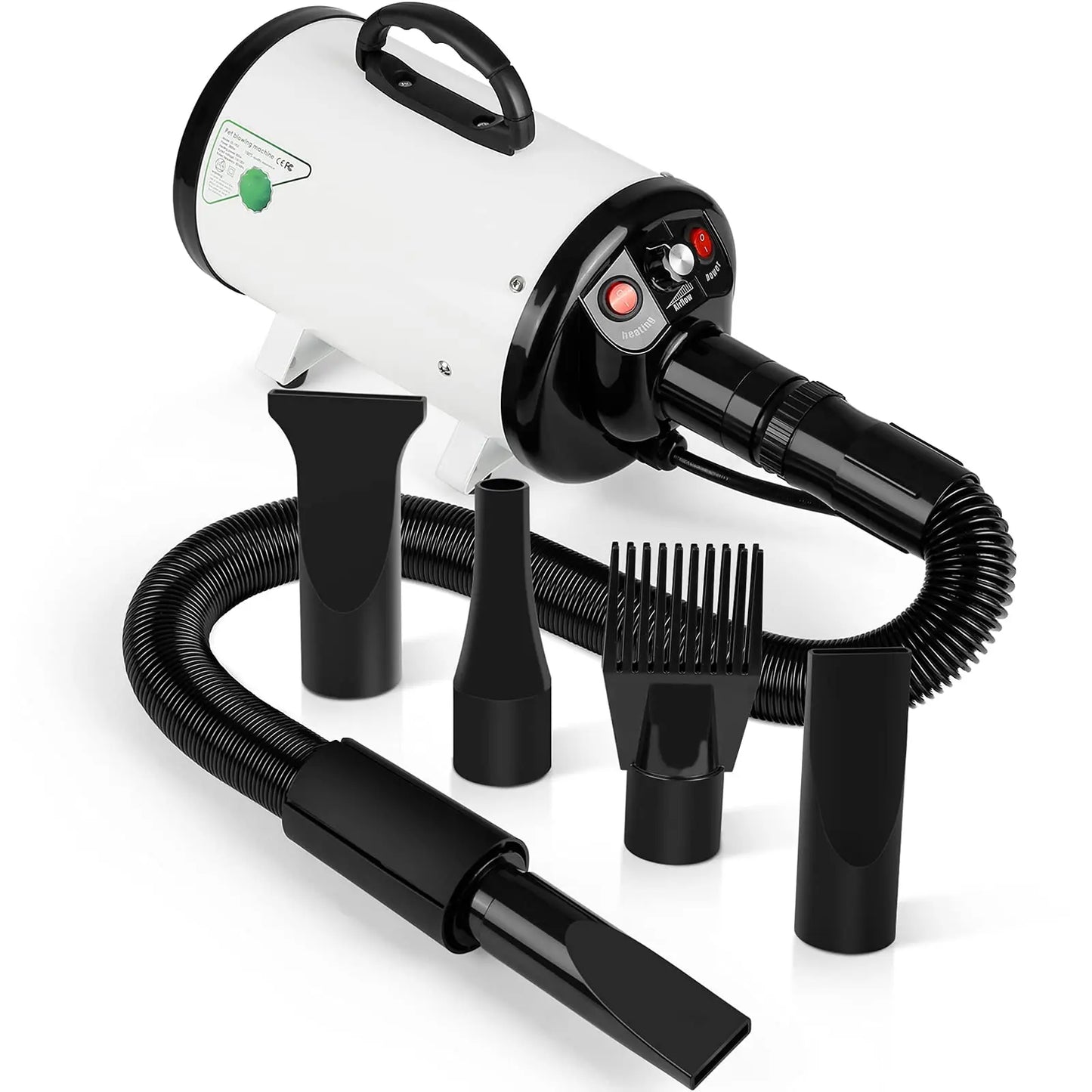 Dog Hair Dryer 2800W Pet Grooming Blower For Large Dogs