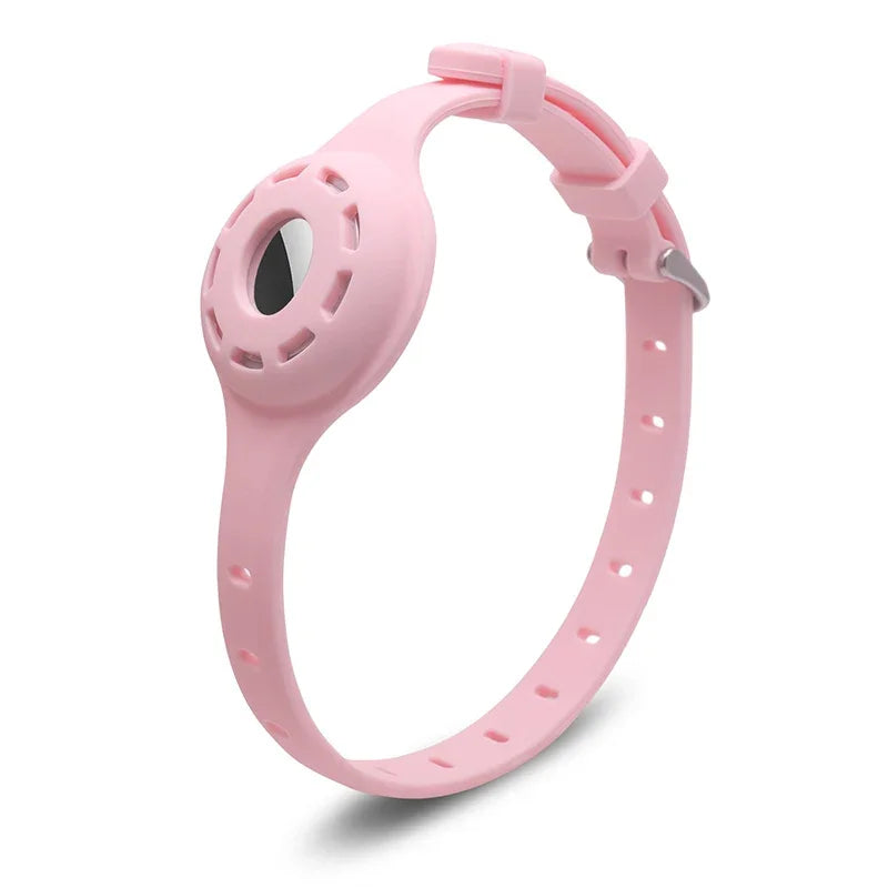 Silicone Anti Lost Cat Collar With Apple AirTag Tracker