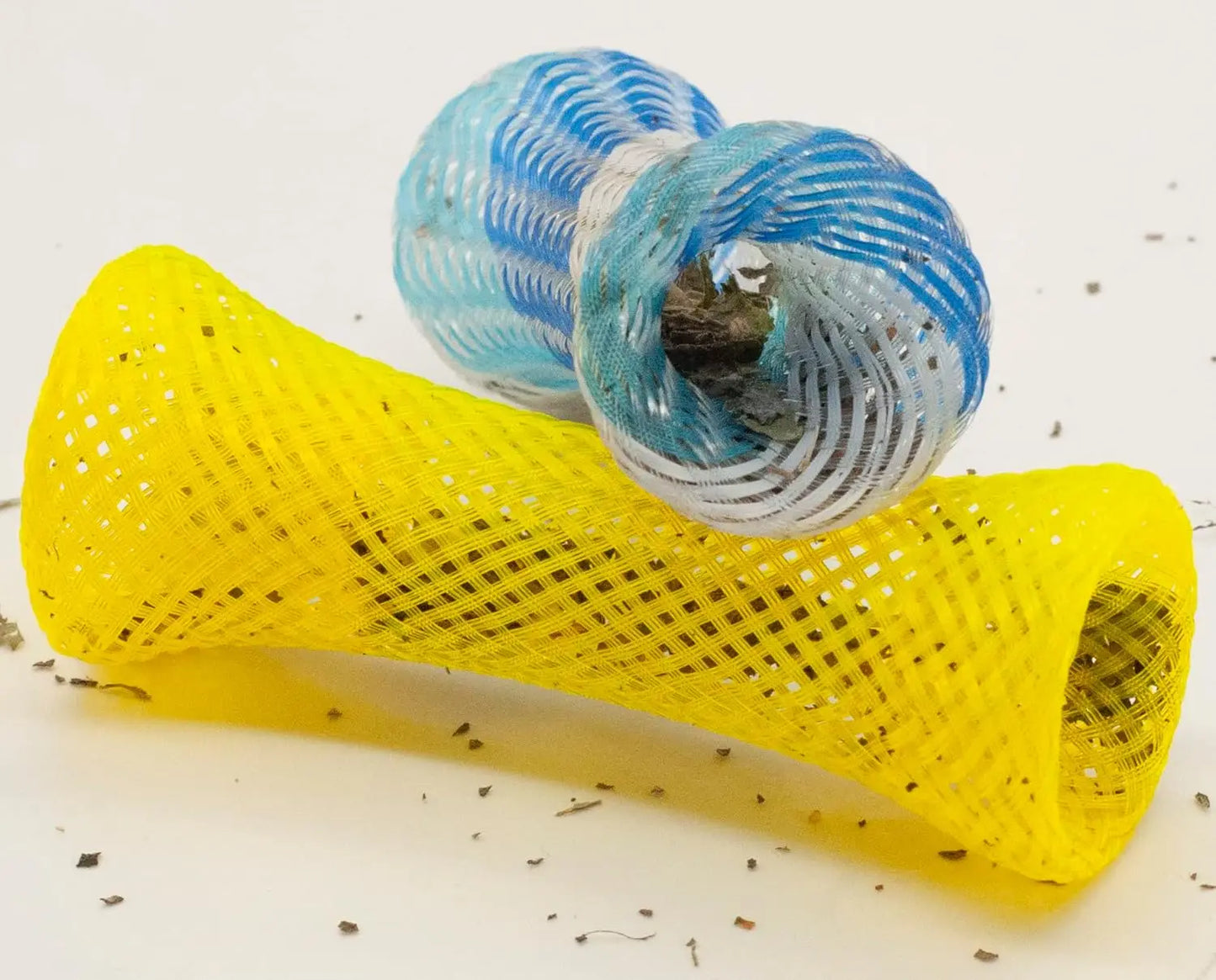 Cat Spring Toy With Catnip Mesh Tubes Indoor Cats Playful