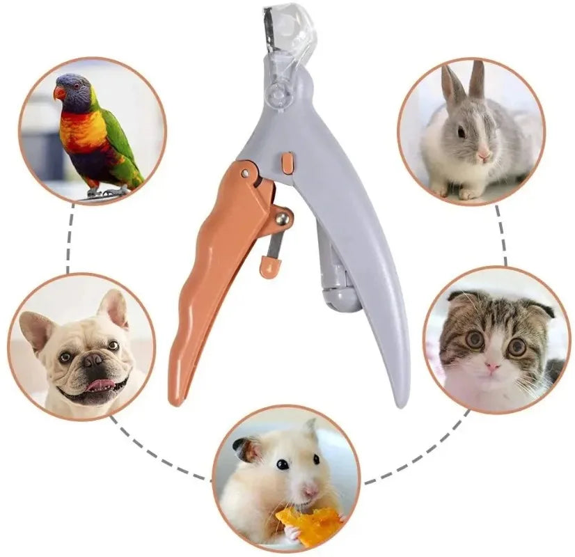 LED Light Pet Nail Clippers for Cats and Dogs Grooming