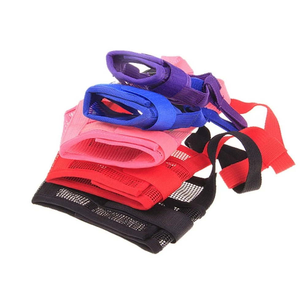 Anti Barking Dog Muzzle Adjustable Mesh Breathable Nylon Straps