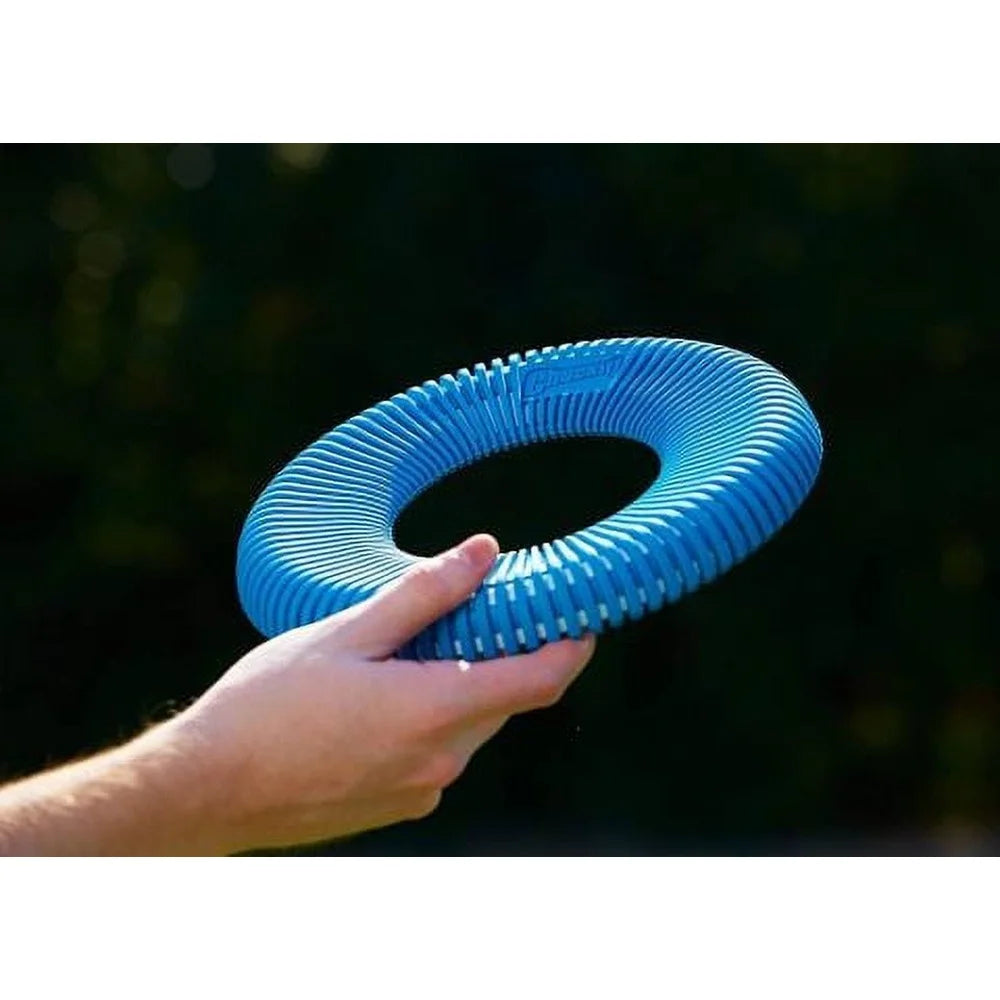 DUTRIEUX Durable Rubber Dog Flying Disc Toy Waterproof