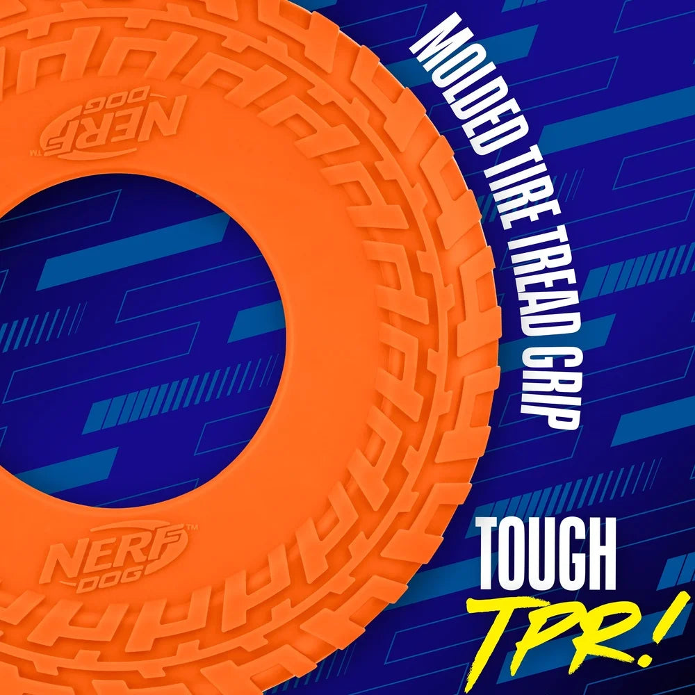 XMSJ Durable Dog Flyer TPR Toy for Outdoor Fun Play