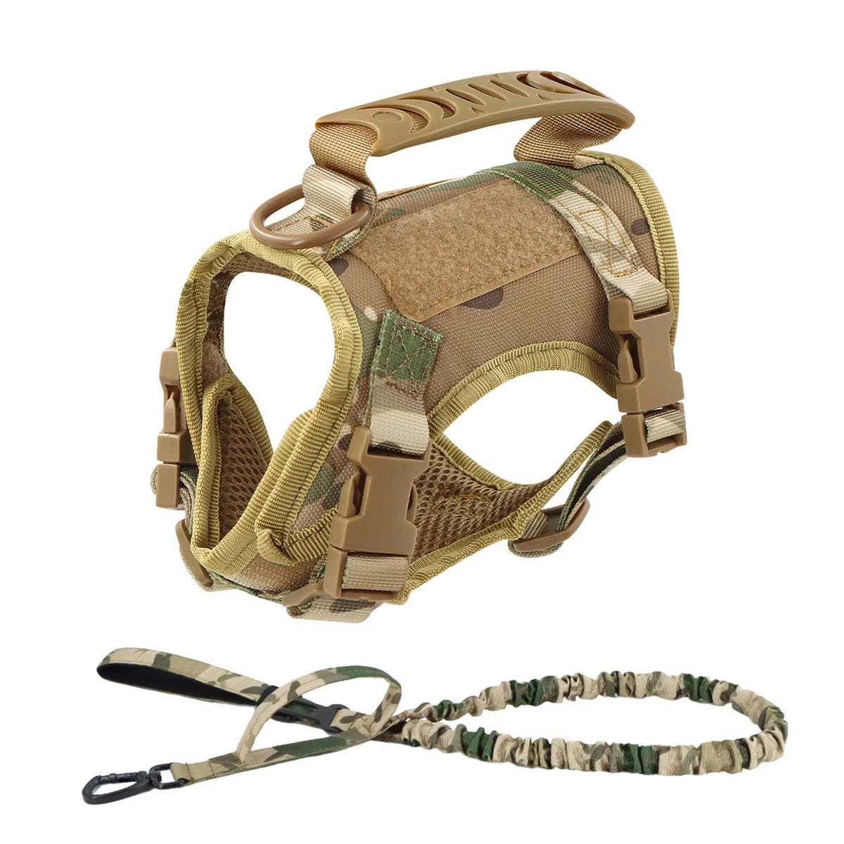 PETRAVEL Tactical Puppy Harness And Leash Set For Training