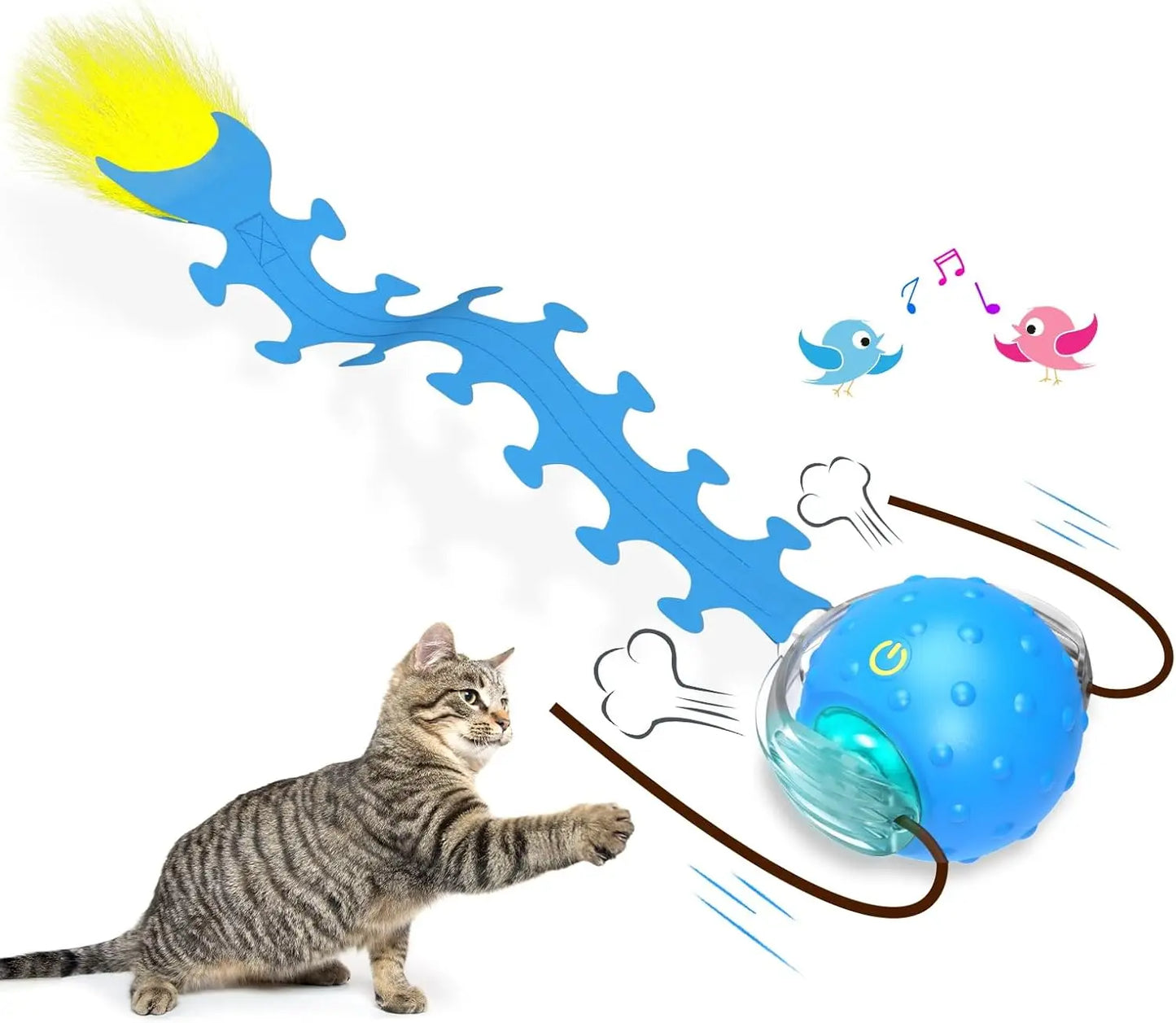 Zhejiang Interactive Cat Toy Ball For Indoor Cats Chirping
