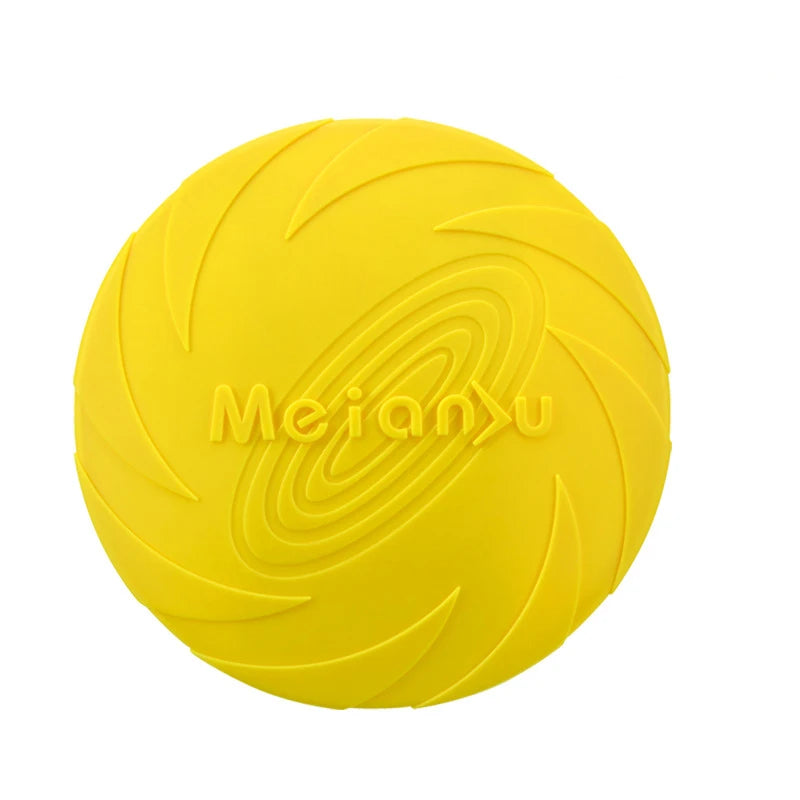 Dog Flying Disc Toy For Outdoor Play Chew Interactive Training