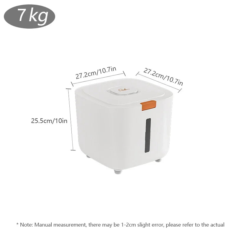 Copper Pet Food Storage Barrel Large Capacity Moisture Proof