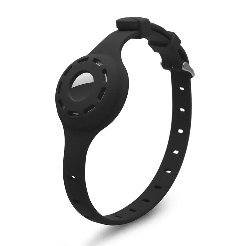 Silicone Anti Lost Cat Collar With Apple AirTag Tracker