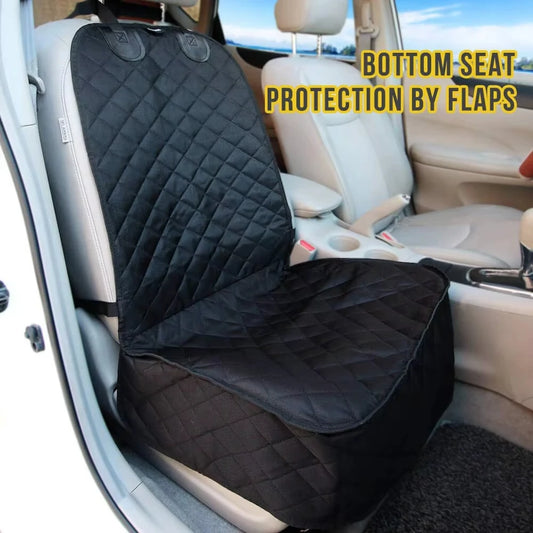 PETRAVEL Waterproof Dog Front Seat Cover for Cars and SUVs