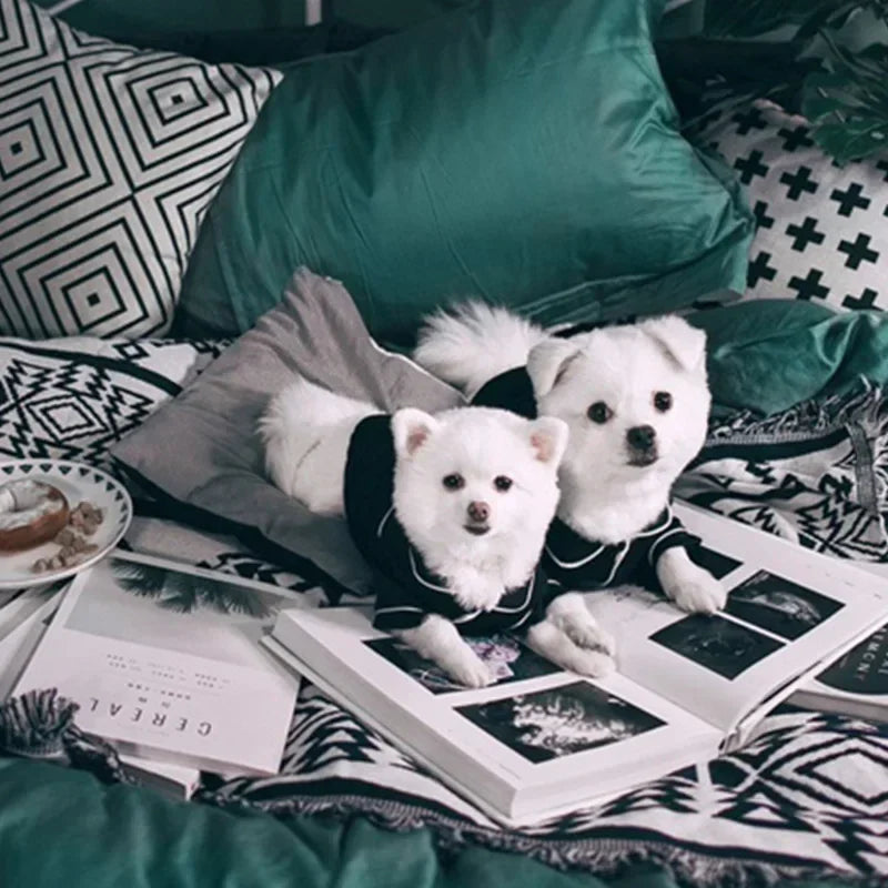 PawsMundo Dog Pajamas For Small Breeds Comfortable Petwear