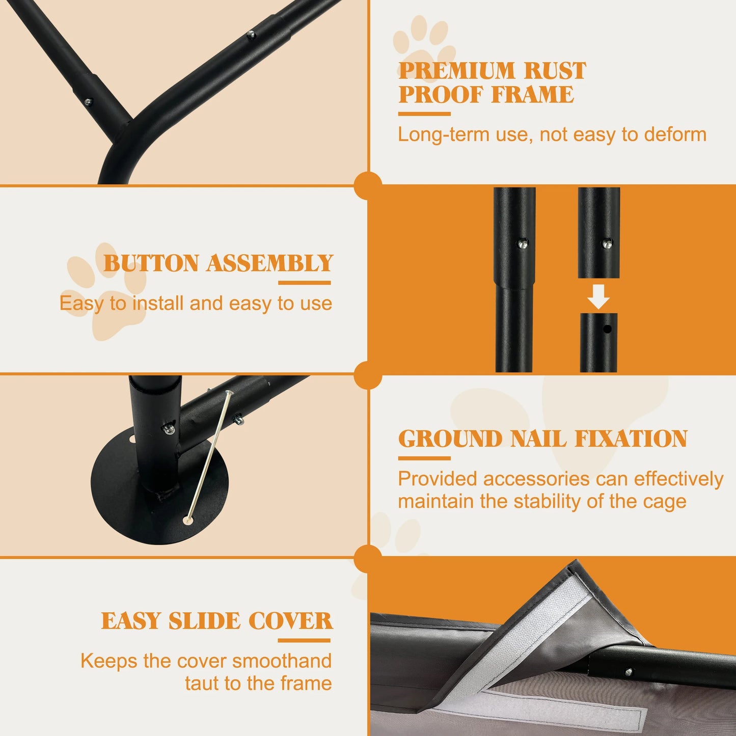 Hign-Concerned Dog Shade Shelter Pet Tent Water Resistant