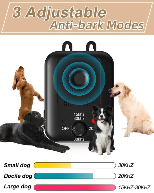 PetEdu Automatic Ultrasonic Dog Barking Deterrent Device Indoor Outdoor