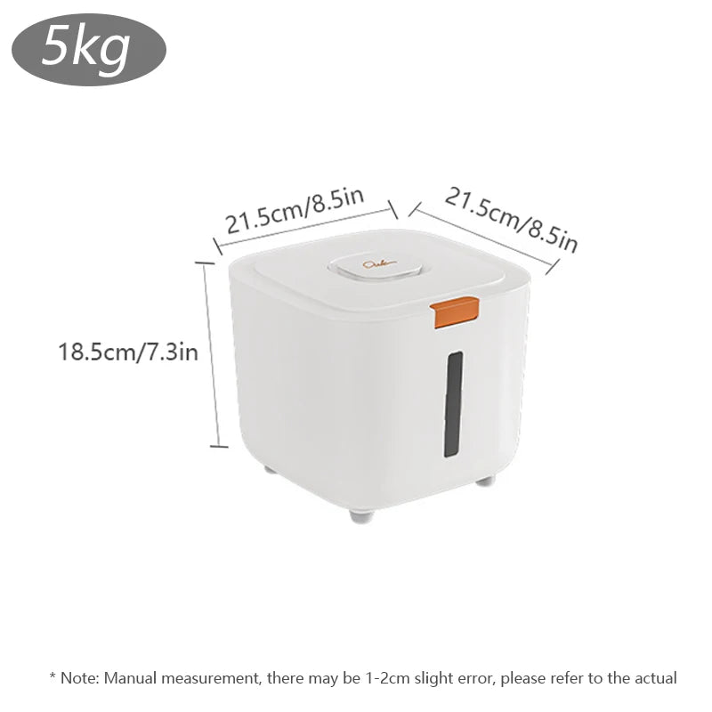 Copper Pet Food Storage Barrel Large Capacity Moisture Proof