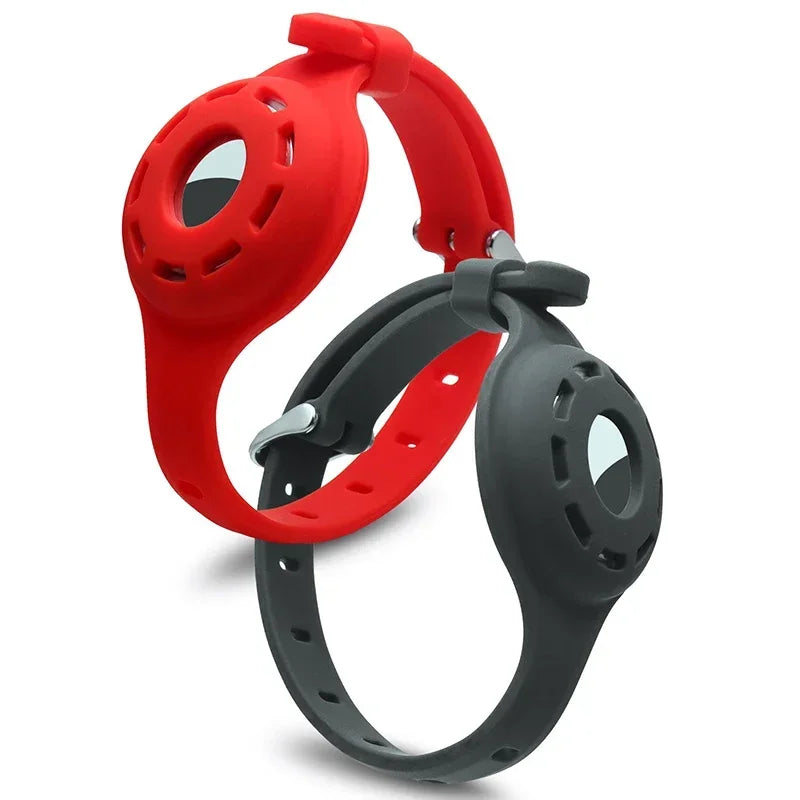Silicone Anti Lost Cat Collar With Apple AirTag Tracker