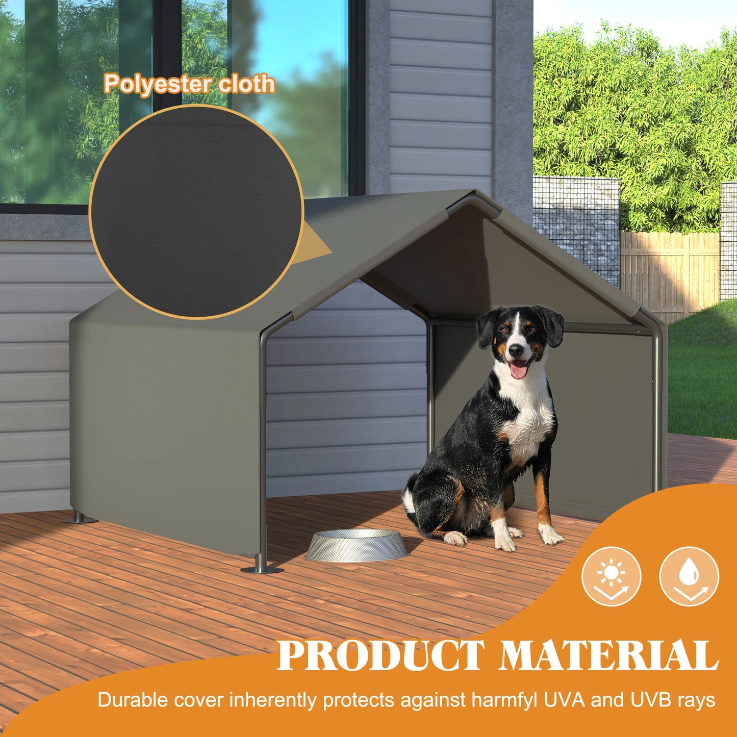 Hign-Concerned Dog Shade Shelter Pet Tent Water Resistant