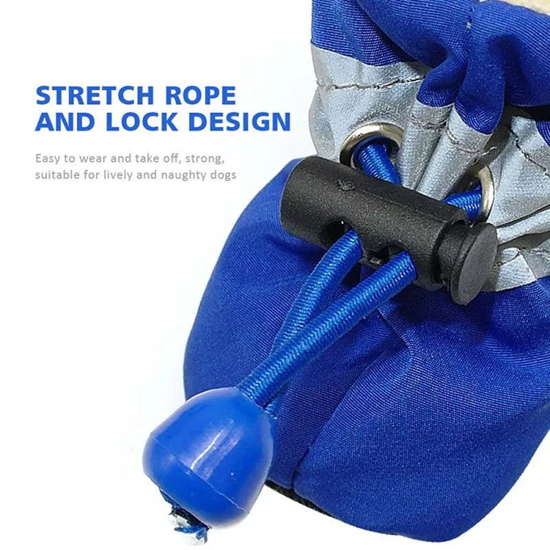 Puppy Non Slip Wool Winter Dog Shoes Waterproof Protectors