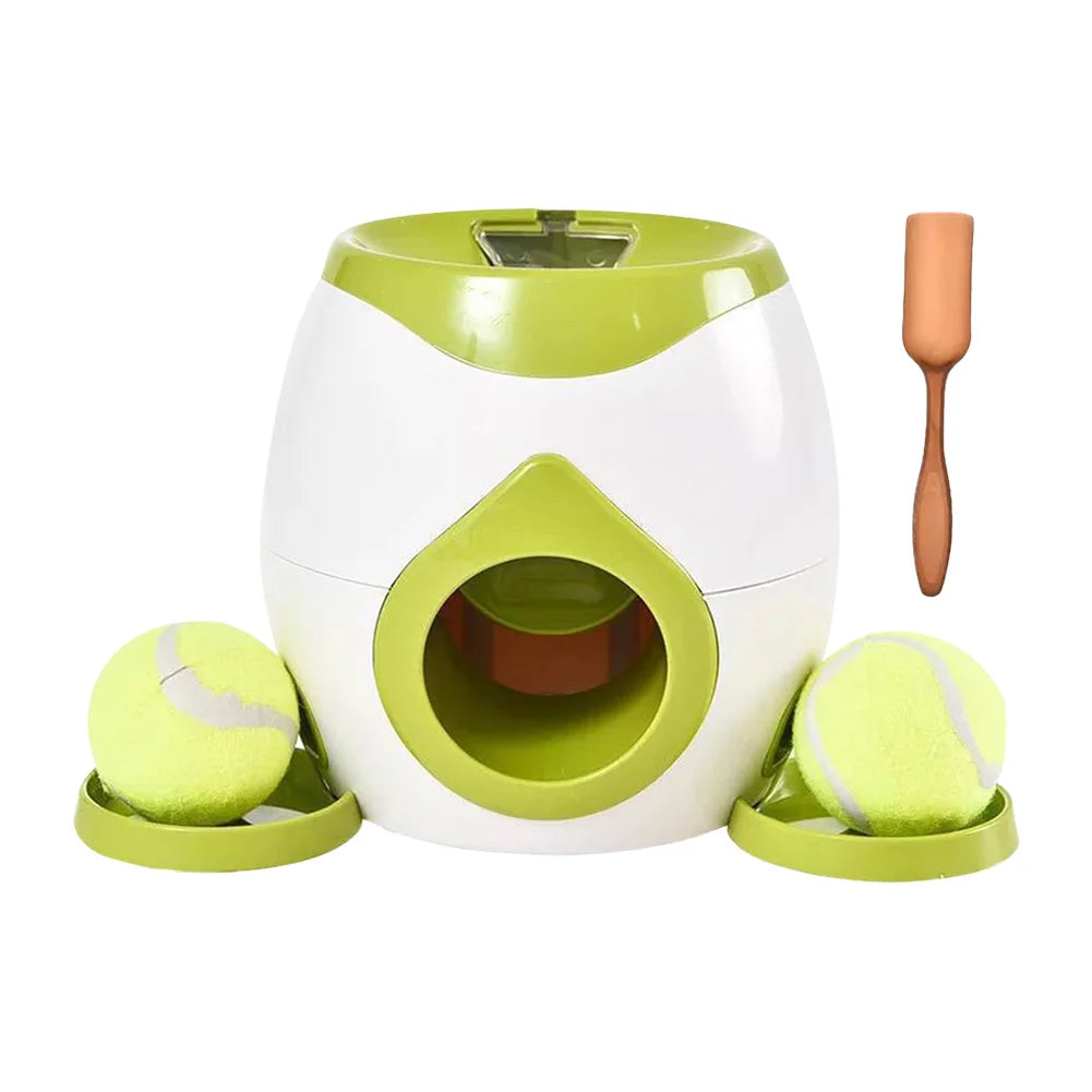 VKTECH Automatic Dog Ball Launcher Interactive Thrower For Dogs