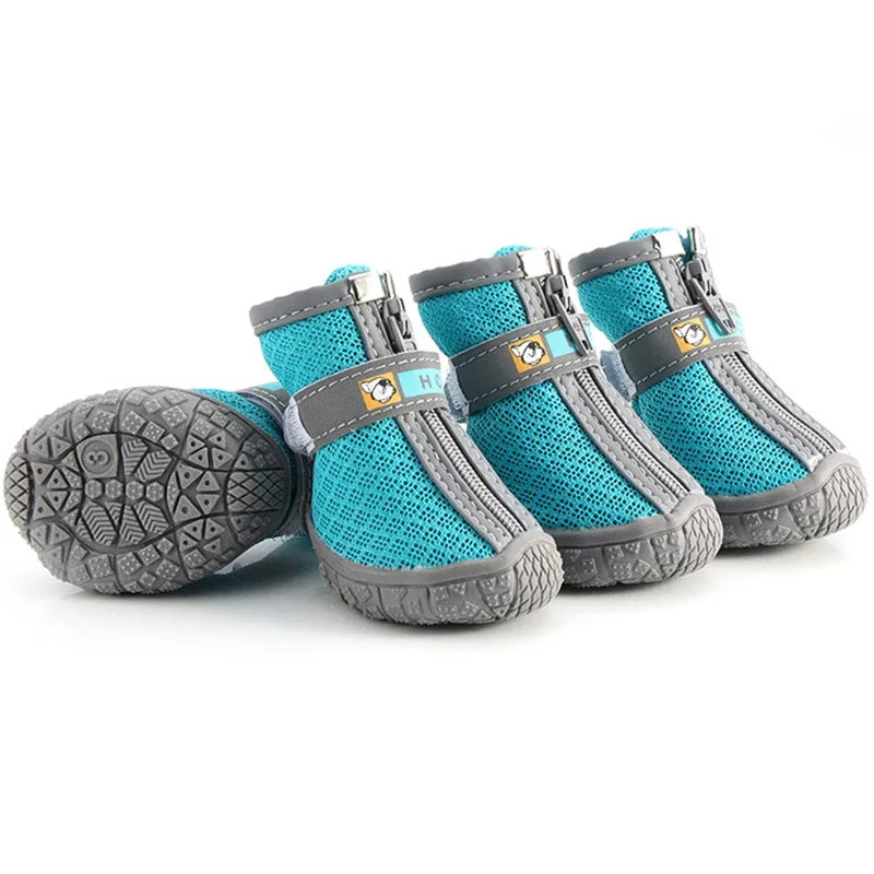 Non-Slip Plush Dog Shoes for Small to Medium Dogs Warmth