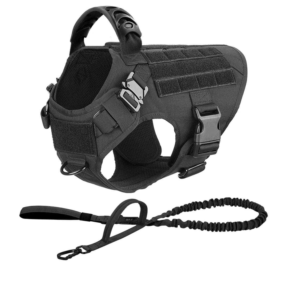 PETRAVEL Padded Dog Harness and Leash Set for Training Walks