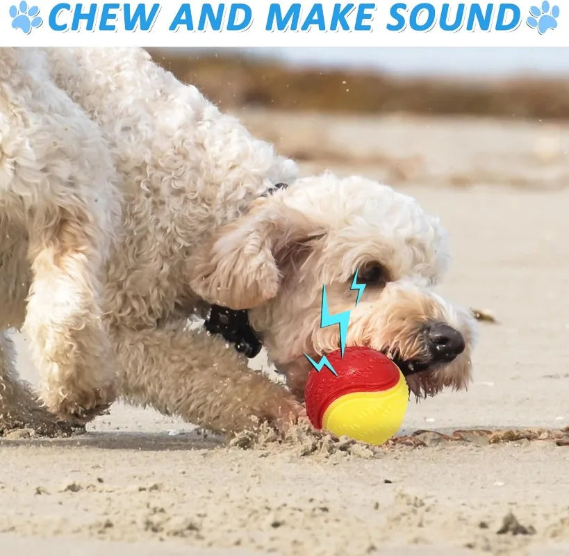 Hign-Concerned Dog Ball Toys for Training and Fetch Bounce