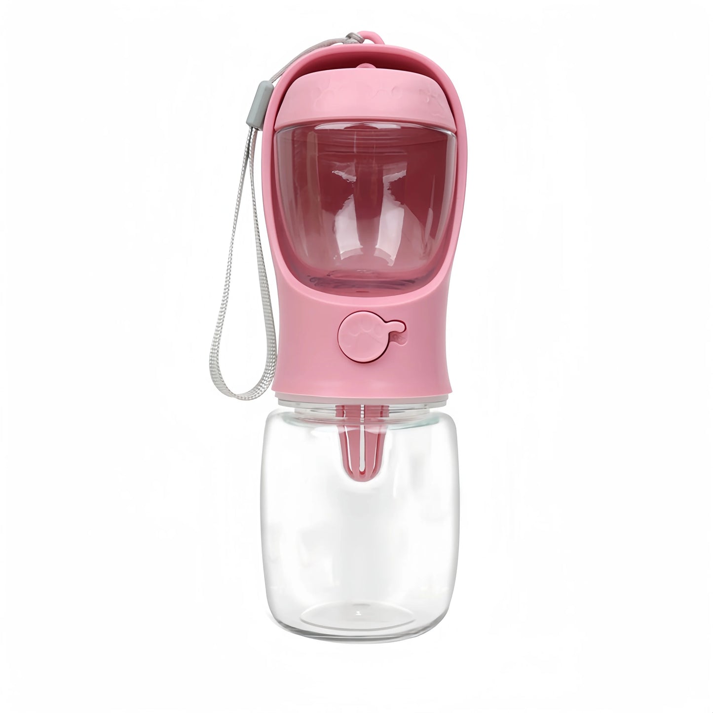 Portable Dog Cat Water Bottle With Food Storage For Travel