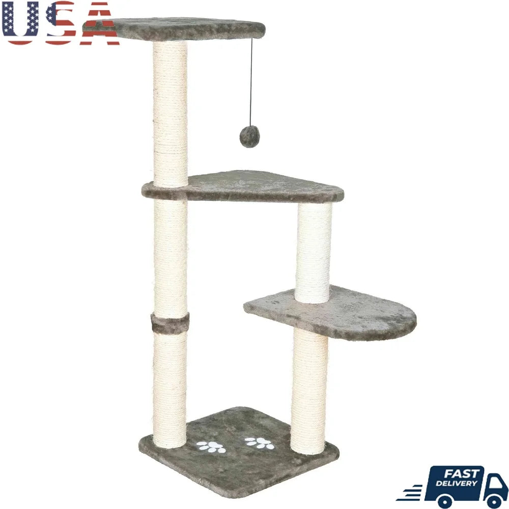 DUTRIEUX Multi Level Cat Tree With Scratching Posts