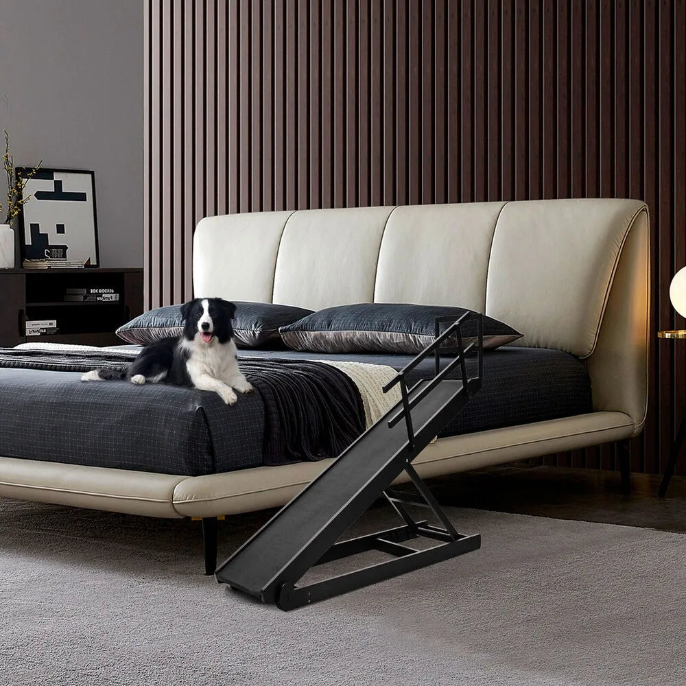 Dog Door Ramp For Beds And Cars Pet Steps Foldable