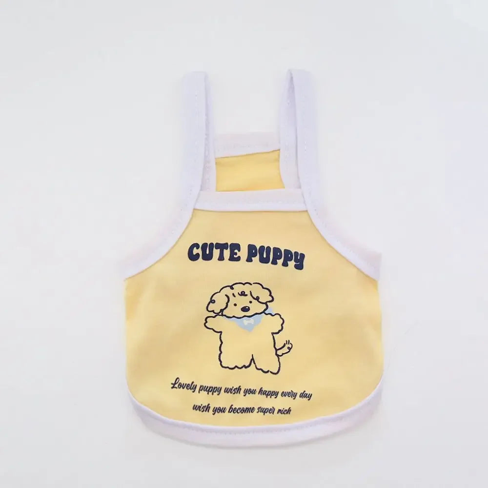 Zhejiang Spring Summer Dog And Cat Clothing Camisole Vest