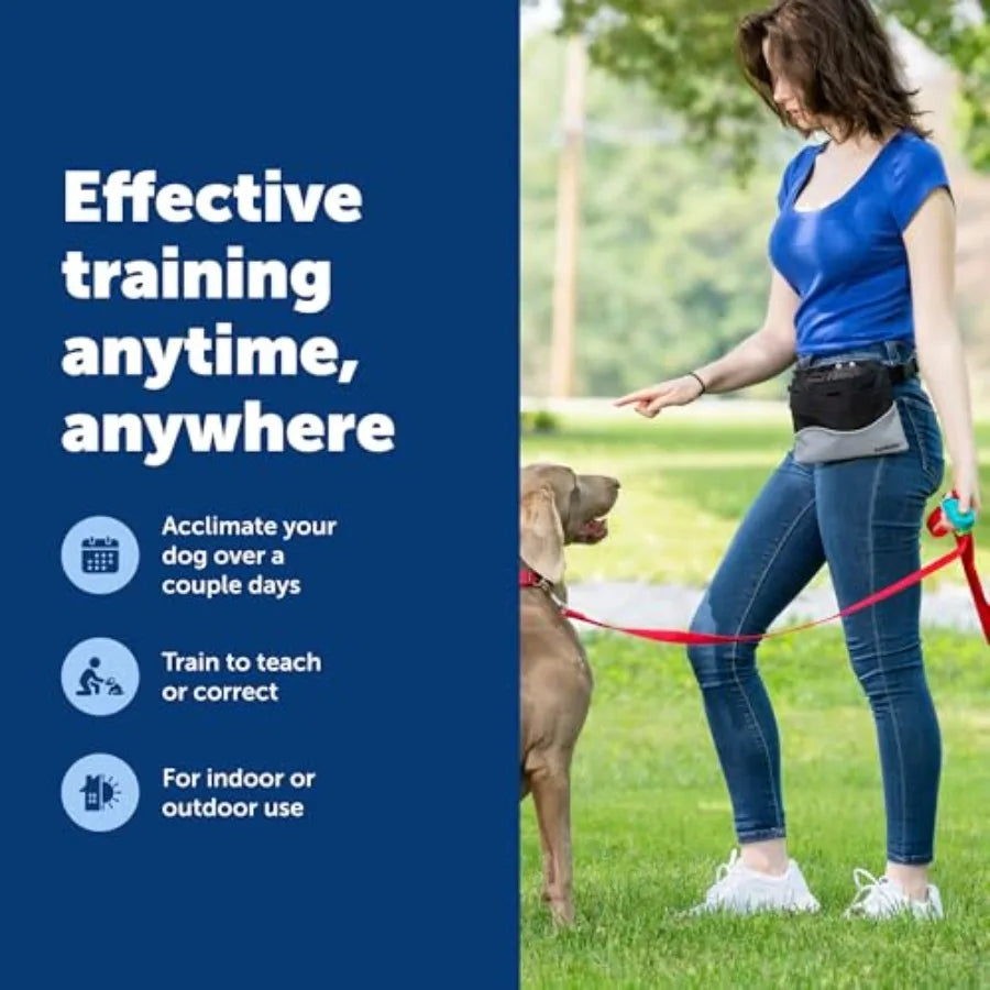 Clik-R Dog Training Clicker With Ergonomic Grip And Finger Band