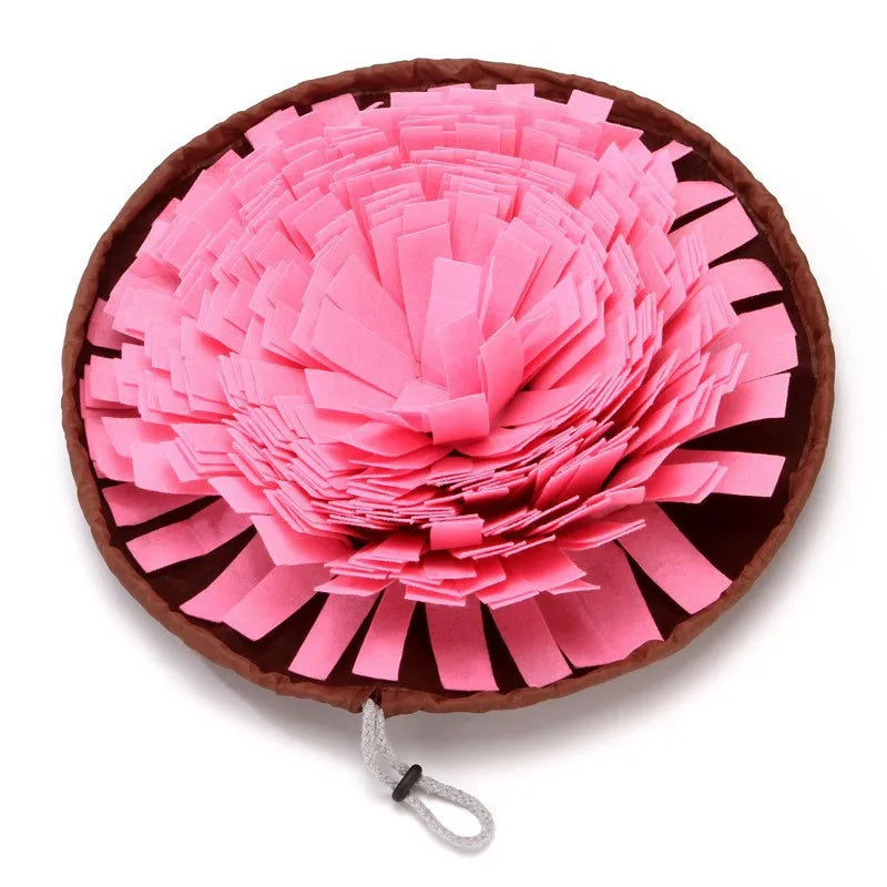 Washable Felt Sniffing Pad For Dogs Foldable Slow Feeding Mat